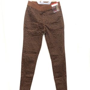 No Boundaries Animal Print Mid Rise Jeggings